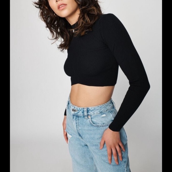 Sharkbite Bodycon Sweater - Picture 1 of 6